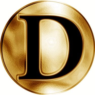 Náhled Reverzní strany - Slovenská jména - Dionýz - velká zlatá medaile 1 Oz
