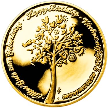 Náhled Reverzní strany - Zlatý dukát k životnímu výročí 85 let Proof